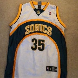 NBA Seattle Sonics Durant Jersey